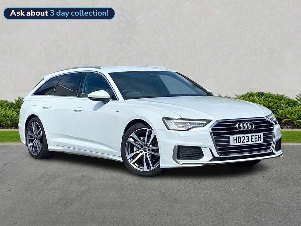 Audi A6 2.0 Tfsi 40 S Line Estate S Tronic Euro White