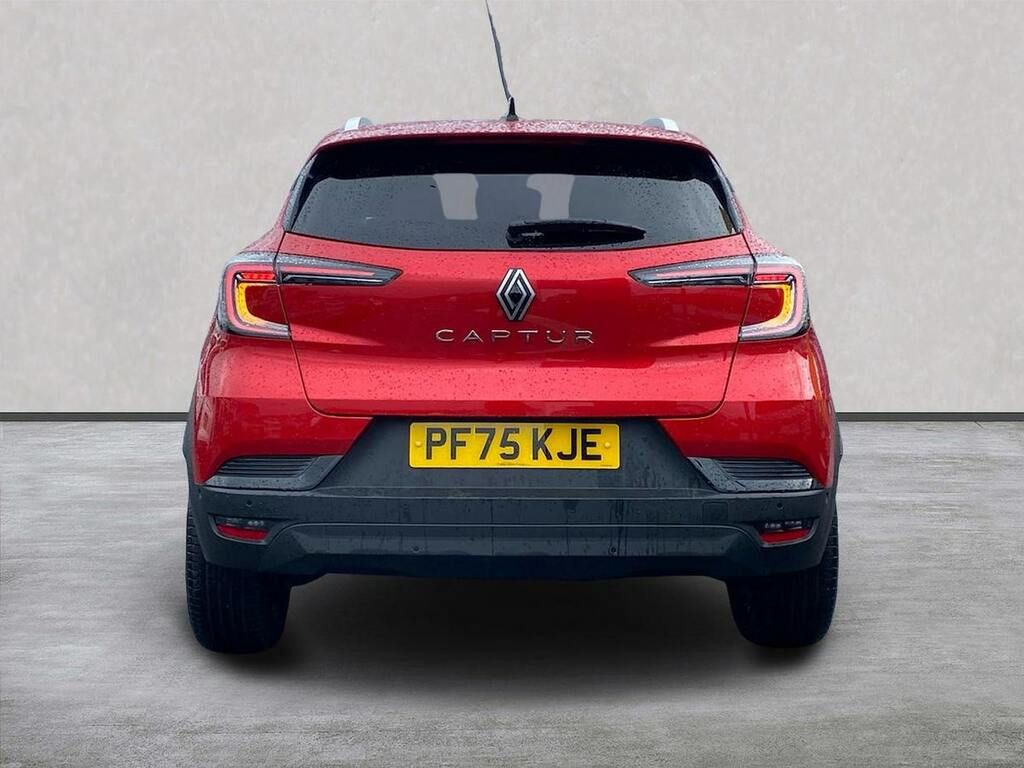Renault Captur 1.2 Tce Techno Suv Euro 6 Ss PF75KJE Red #4