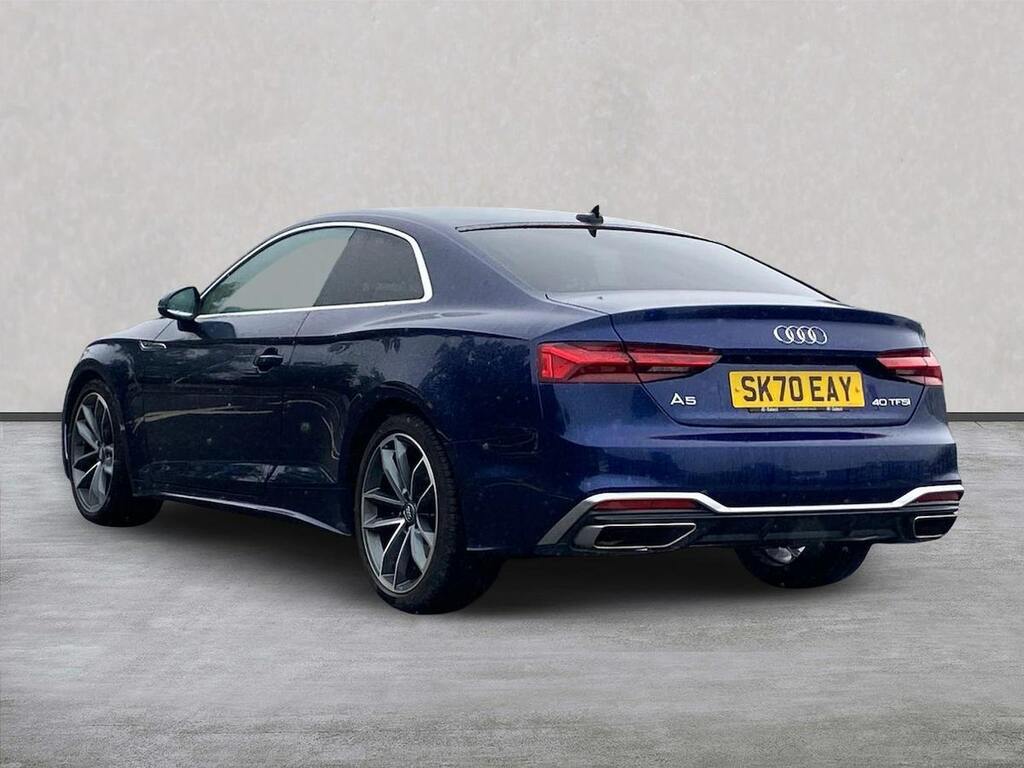 Audi A5 2.0 Tfsi 40 S Line Coupe S Tronic Euro Blue #2