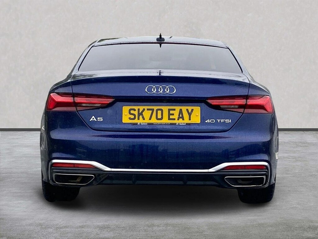 Audi A5 2.0 Tfsi 40 S Line Coupe S Tronic Euro Blue #4