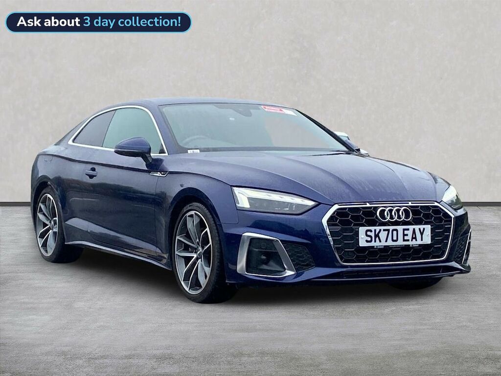 Audi A5 2.0 Tfsi 40 S Line Coupe S Tronic Euro Blue