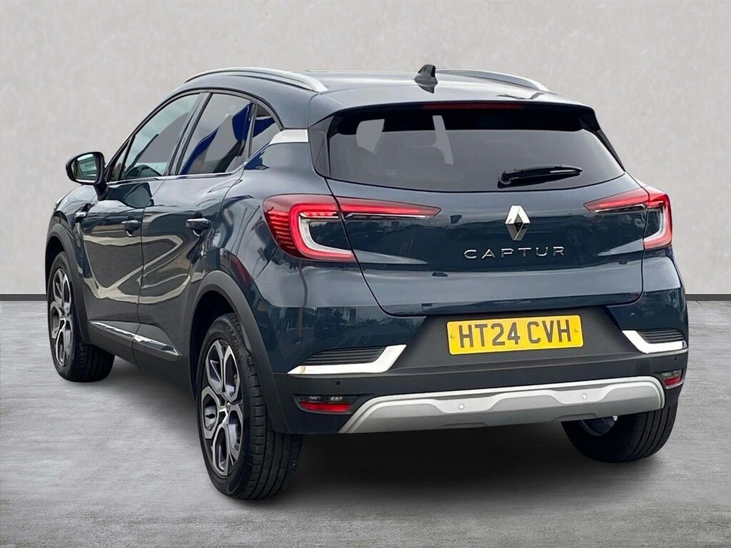 Renault Captur 1.0 Tce Techno Suv Euro 6 Ss HT24CVH Blue #2