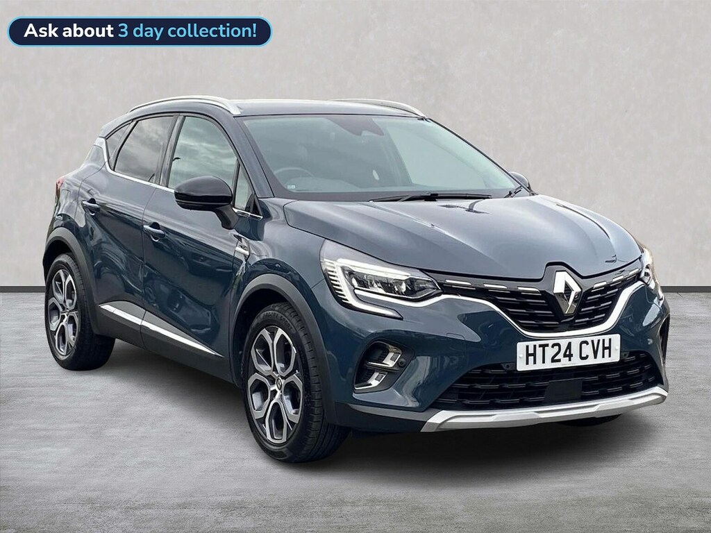 Renault Captur 1.0 Tce Techno Suv Euro 6 Ss HT24CVH Blue