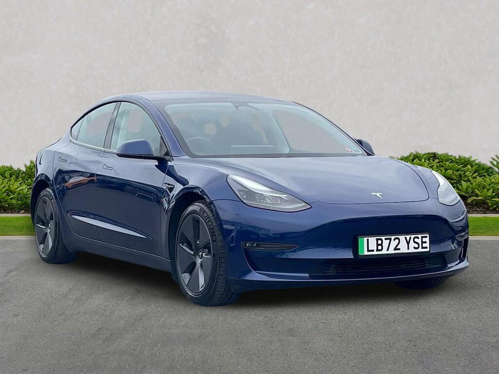 Tesla Model 3 Dual Motor Long Range Saloon 4 Blue