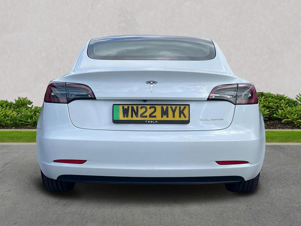 Tesla Model 3 Dual Motor Long Range Saloon 4 WN22MYK White #4