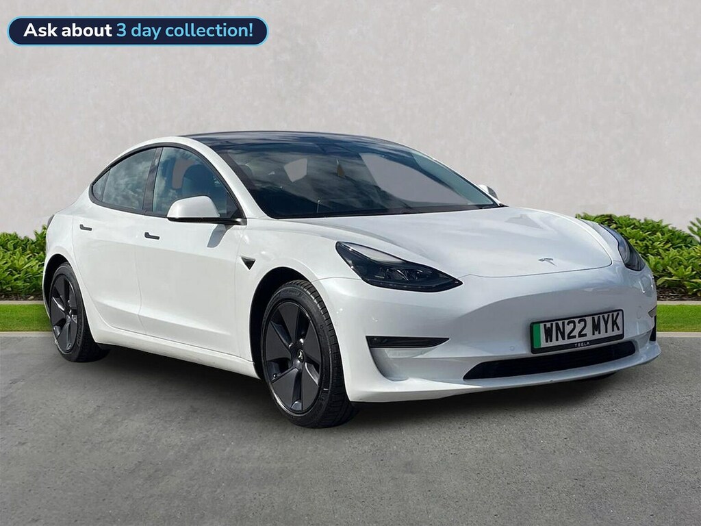 Tesla Model 3 Dual Motor Long Range Saloon 4 White