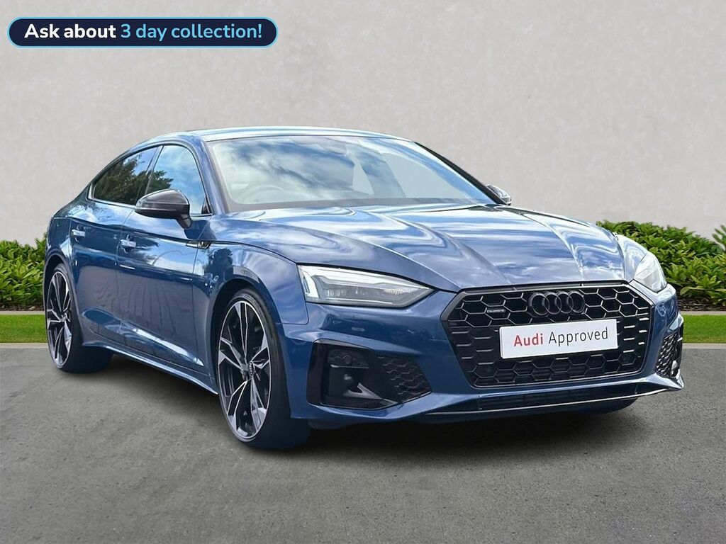 Audi A5 45 Tfsi 265 Quattro Black Edition S Tronic Blue
