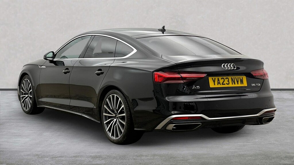 Audi A5 2.0 Tdi 35 S Line Sportback S Tronic Eu YA23NVW Black #2