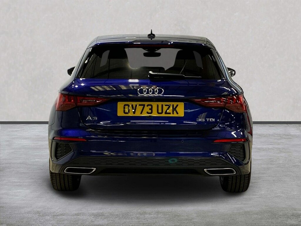 Audi A3 2.0 Tdi 35 S Line Sportback S Tronic Eu Blue #4