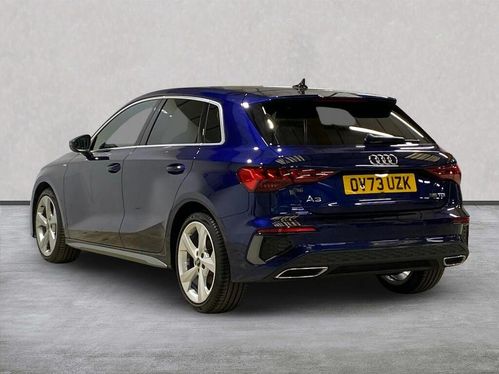 Audi A3 2.0 Tdi 35 S Line Sportback S Tronic Eu Blue #2