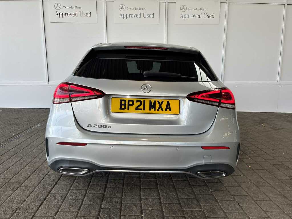 Mercedes-Benz A Class A200d Amg Line Premium Silver #4