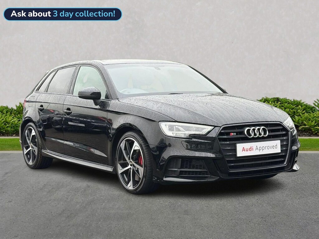 Audi A3 S3 Tfsi 300 Quattro Black Edition S Tronic Black