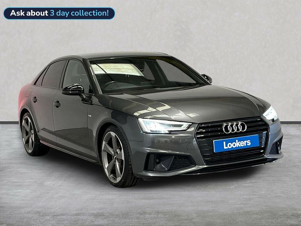 Audi A4 2.0 Tfsi 35 Black Edition Saloon S Tron Grey