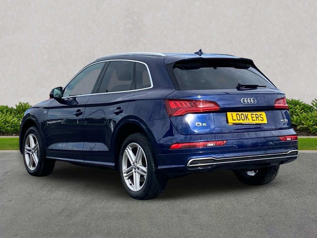 Audi Q5 2.0 Tdi 40 S Line Suv S Tronic Quattro Blue #2