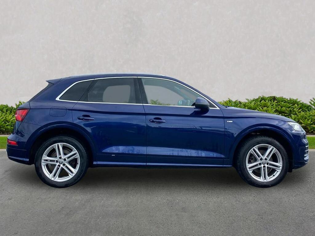 Audi Q5 2.0 Tdi 40 S Line Suv S Tronic Quattro Blue #3
