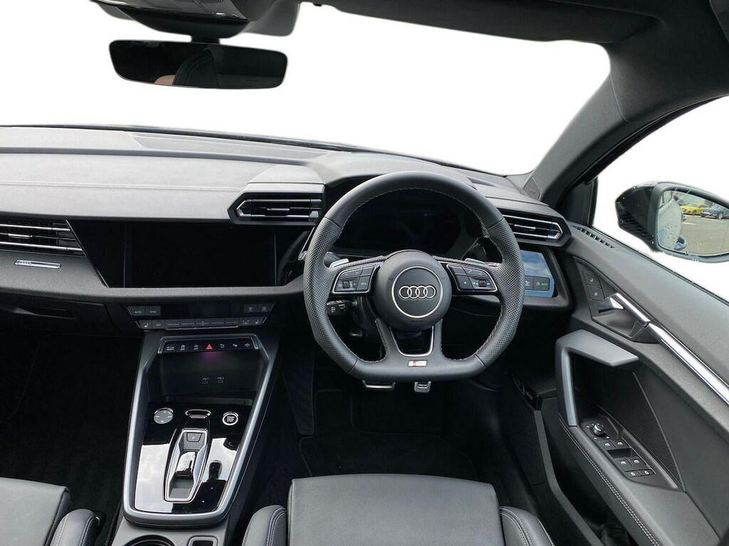 Audi A3 1.5 Tfsi 150 Black Edition S Tronic 2026 White #9