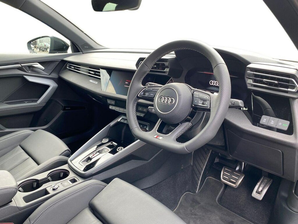 Audi A3 1.5 Tfsi 150 Black Edition S Tronic 2026 White #15