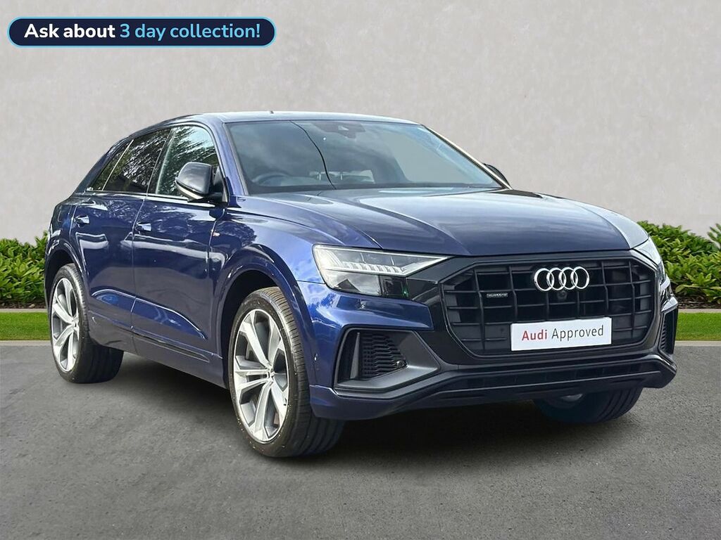 Audi Q8 55 Tfsi Quattro Black Edition Tiptronic Cs Blue