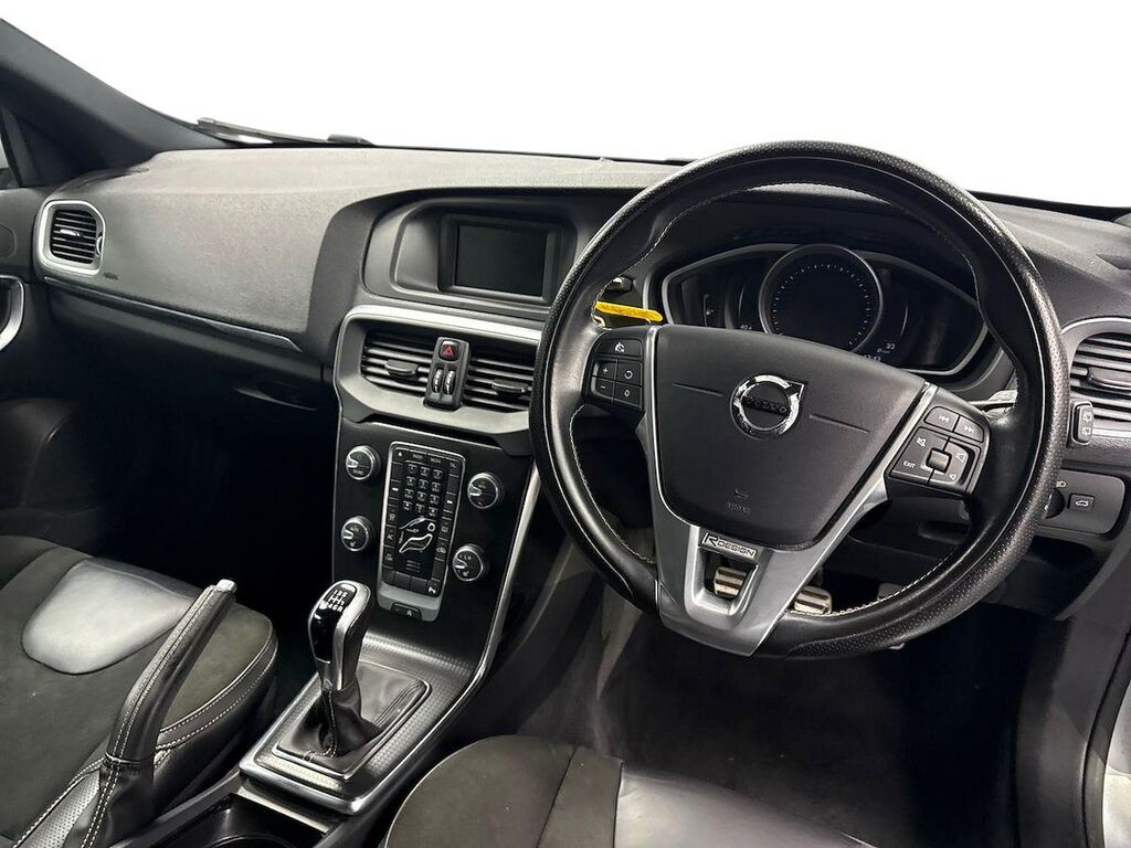 Volvo V40 2.0 D4 R-design Euro 6 Ss 2016 Black #8