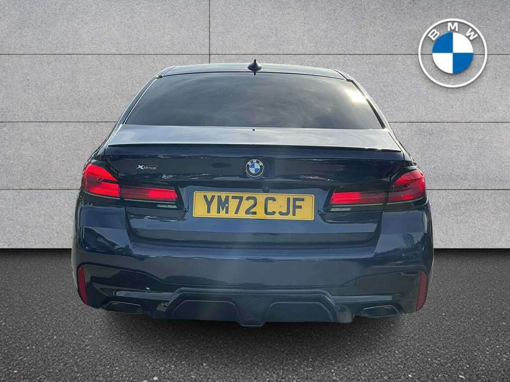 BMW 5 Series 520D Xdrive Mht M Sport Step Blue #4