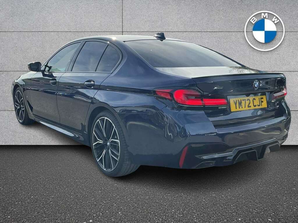 BMW 5 Series 520D Xdrive Mht M Sport Step Blue #2