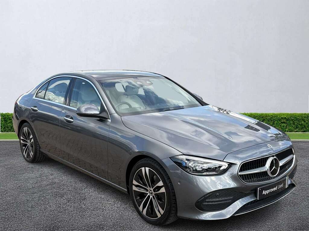 Mercedes-Benz C Class C 220 Amg Line Premium D Mhev Grey #1