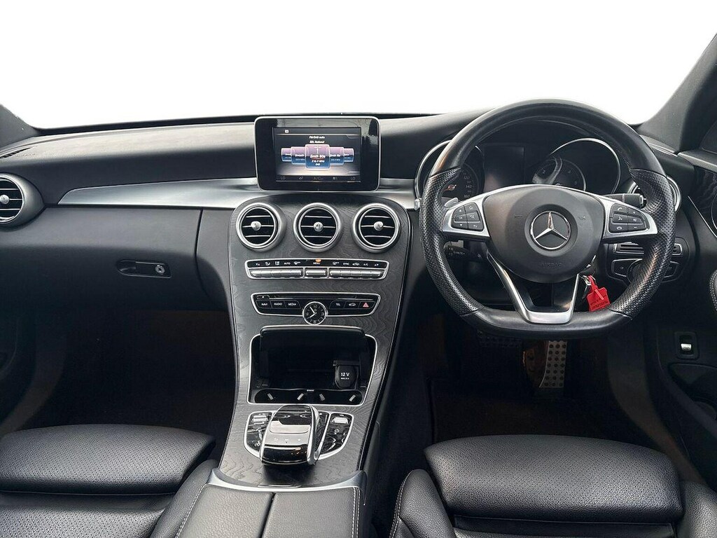 Mercedes-Benz C Class 2.1 C 220 D Amg Line 170 Bhp Black #8