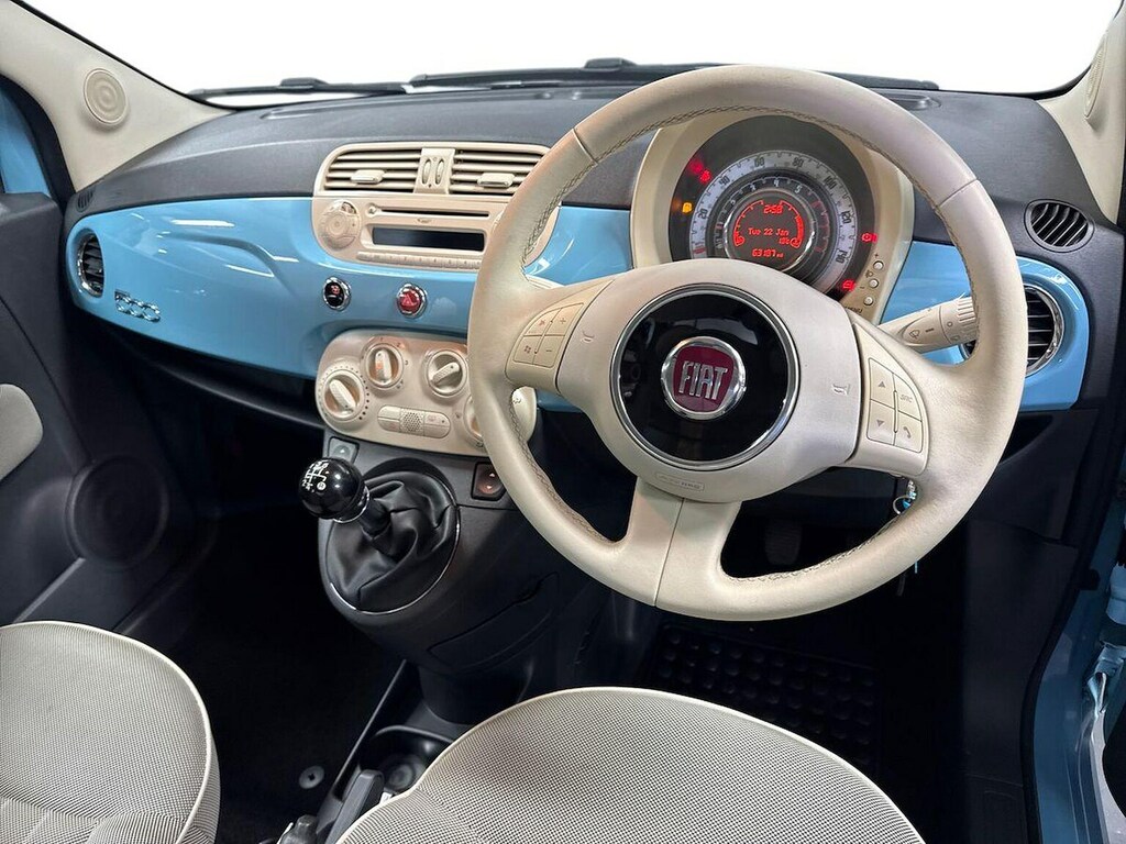 Fiat 500 1.2L Lounge White #15