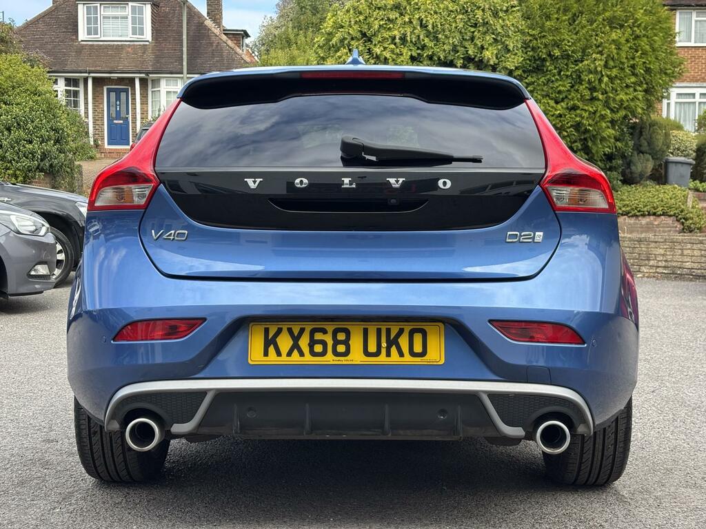 Volvo V40 2.0 D2 R-design Nav Plus Hatchback Manu Blue #6