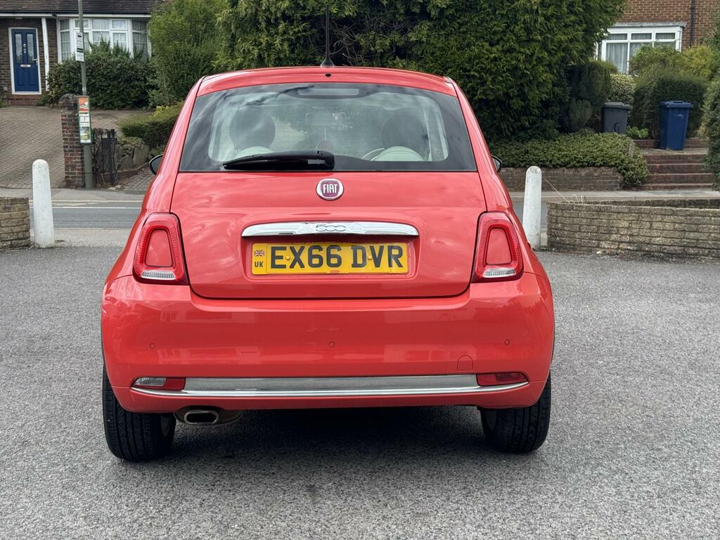 Fiat 500 1.2 Lounge Hatchback Euro 6 Ss Pink #5