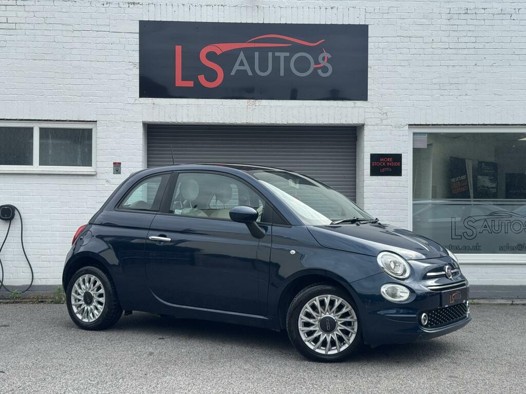 Fiat 500 1.0 Mhev Lounge Hatchback Euro 6 Blue