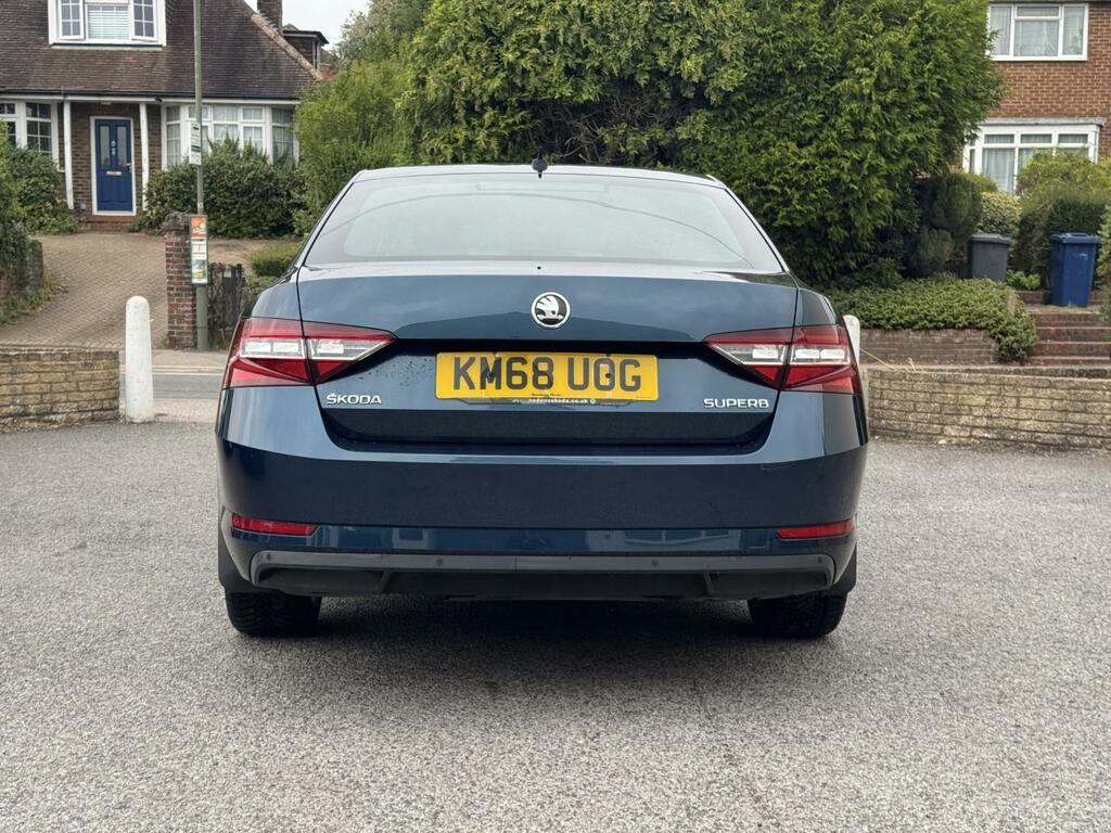 Skoda Superb Se L Executive Blue #3