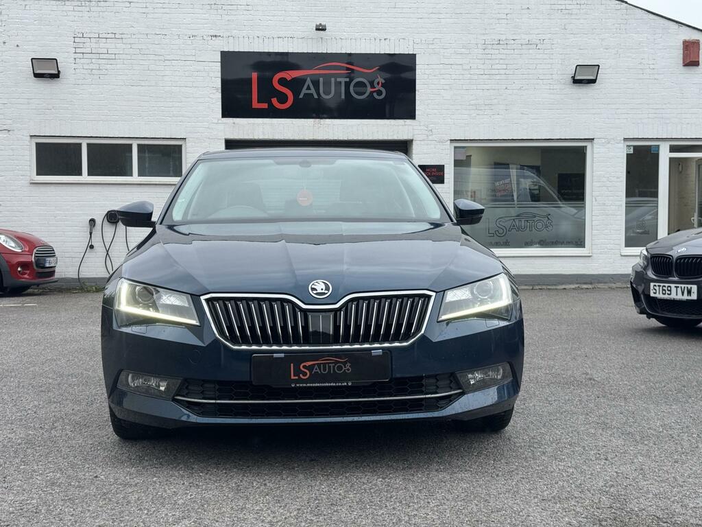 Skoda Superb 2.0 Tdi Se L Executive Hatchback Dsg Eu Blue #2