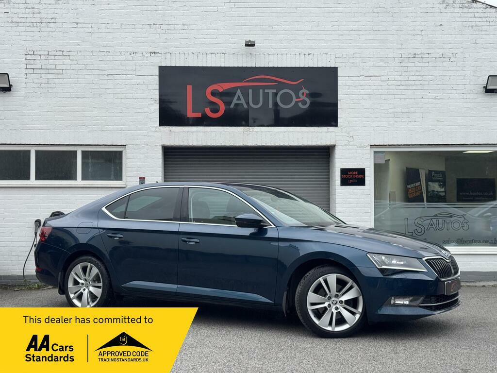 Skoda Superb 2.0 Tdi Se L Executive Hatchback Dsg Eu Blue
