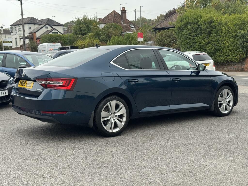 Skoda Superb Se L Executive Blue #2