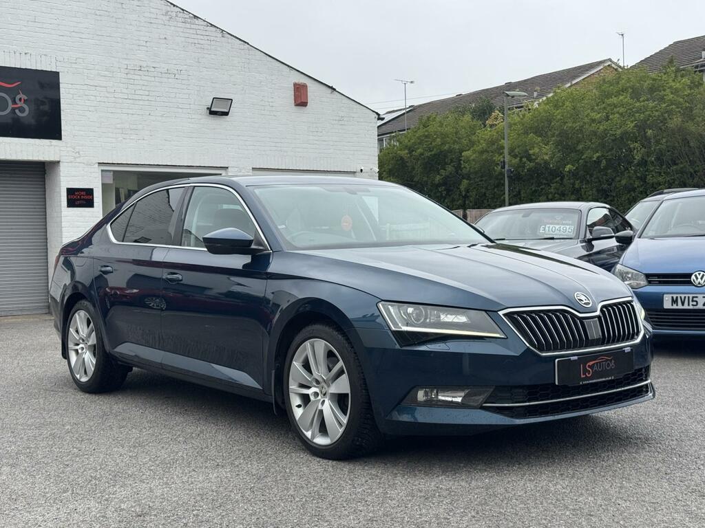 Skoda Superb 2.0 Tdi Se L Executive Hatchback Dsg Eu Blue #3