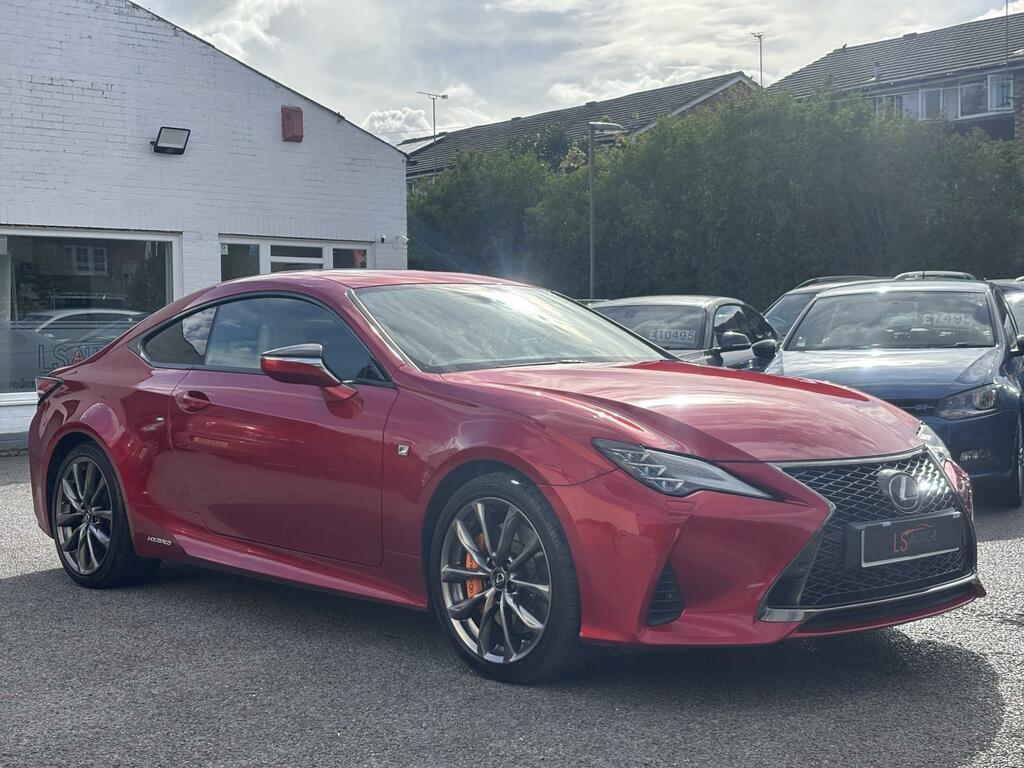 Lexus RC 2.5 300H F Sport Coupe Hybrid E-cvt Eur Red #3