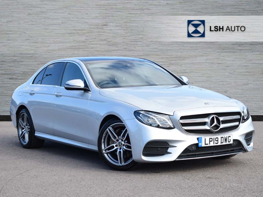 Mercedes-Benz E Class E220d Amg Line Premium 9G-tronic Silver