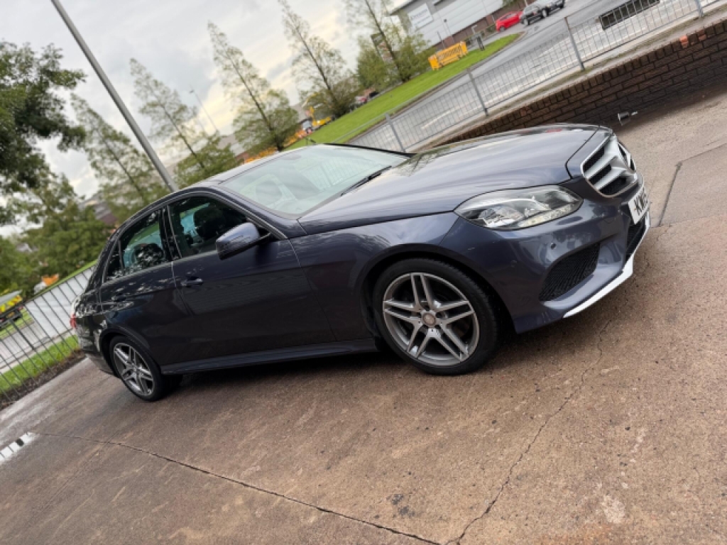 Mercedes-Benz E Class Saloon 5.5 E63 V8 Biturbo Amg Spds Mct Euro 6 Ss White #1