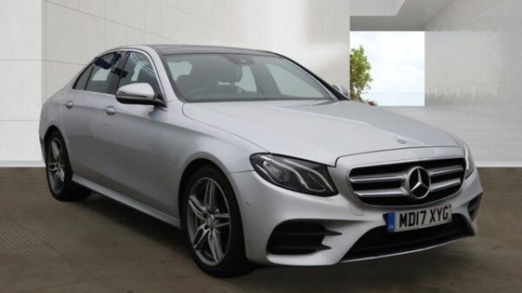 Mercedes-Benz E Class 2.0 E220d Amg Line Premium G-tronic Euro 6 S S Silver