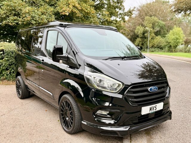 Ford Transit Custom 2020 2.0 280 Ecoblue Trend Panel Van Ma Black