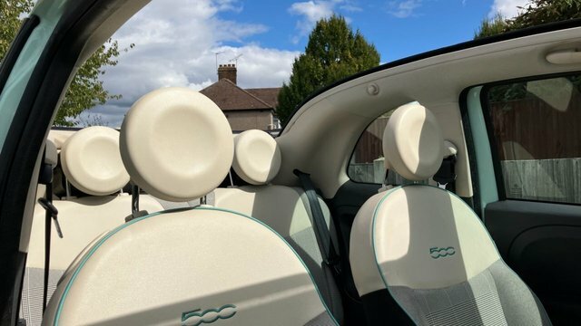 Fiat 500C 1.2 Lounge Convertible Euro 6 S Blue #4