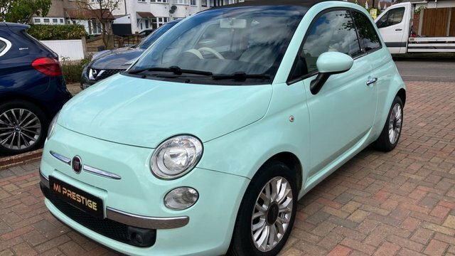 Fiat 500C 1.2 Lounge Convertible Euro 6 S Blue #3