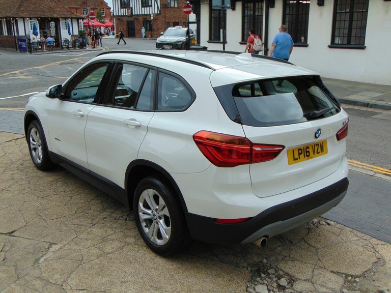 BMW X1 Xdrive 20D M Sport White #10