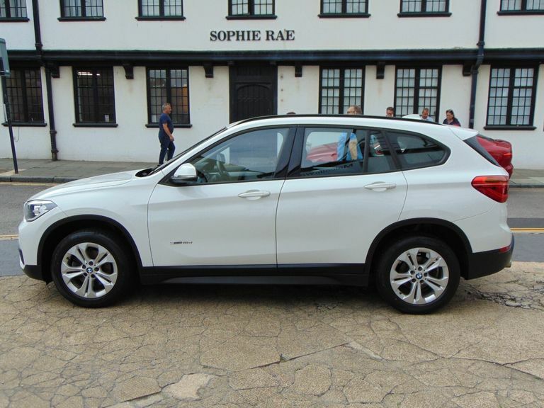 BMW X1 Xdrive 20D M Sport White #9