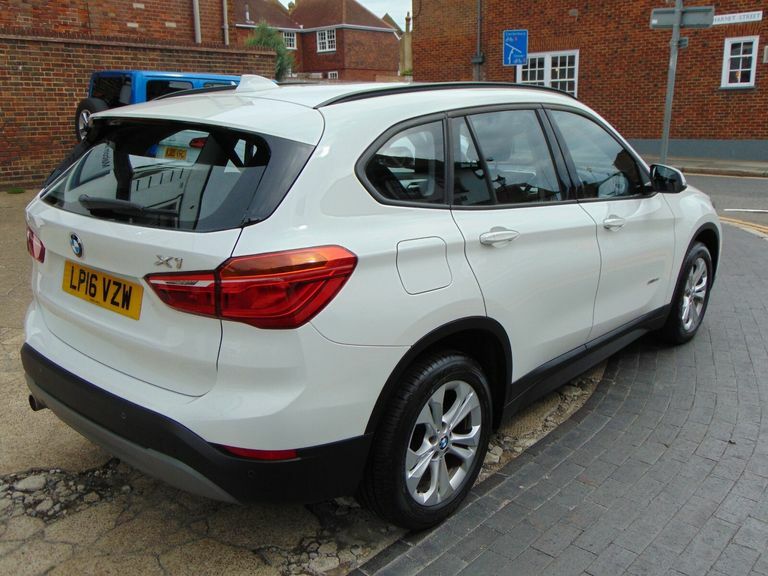 BMW X1 Xdrive 20D M Sport White #12
