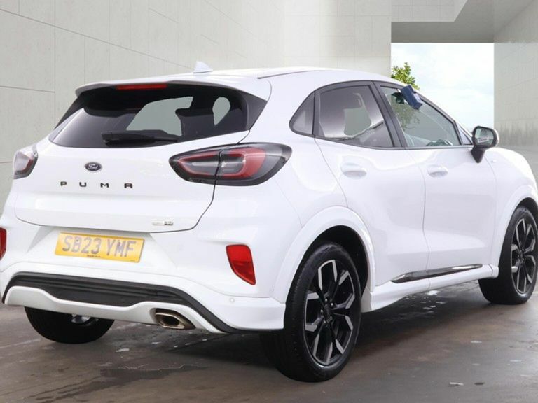 Ford Puma 1.0 Ecoboost Hybrid Mhev St-line X White #6