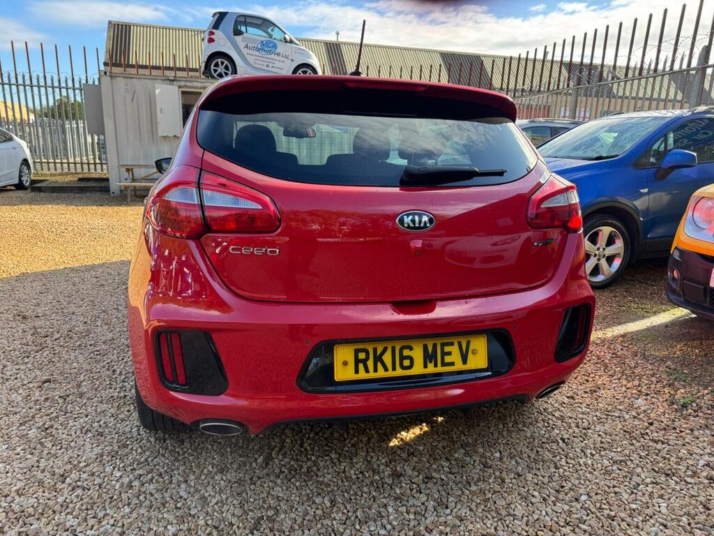 Kia Ceed 1.6 Crdi Gt-line Euro 6 Ss Red #5