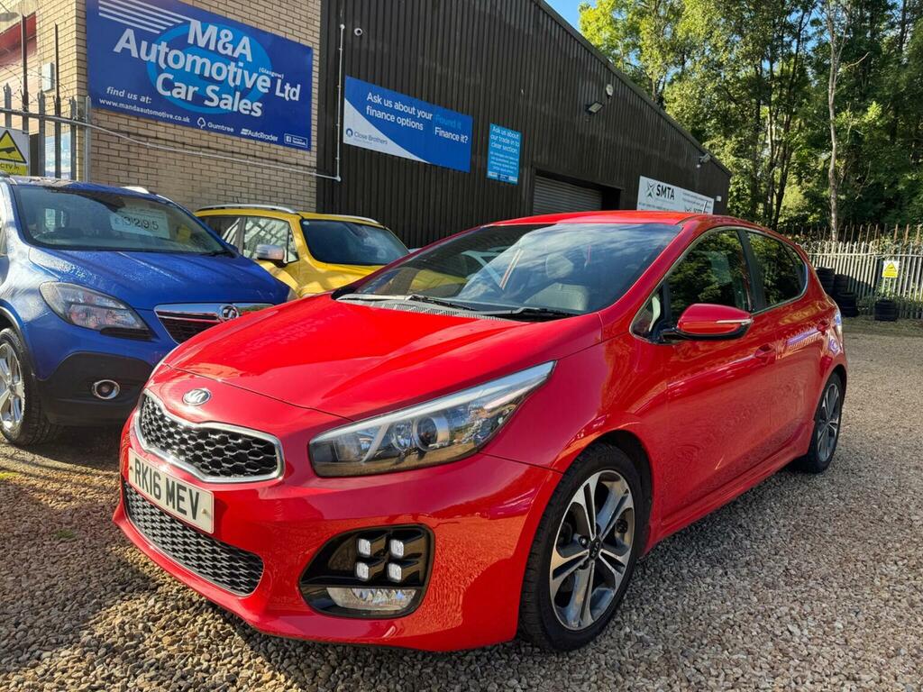 Kia Ceed 1.6 Crdi Gt-line Euro 6 Ss Red
