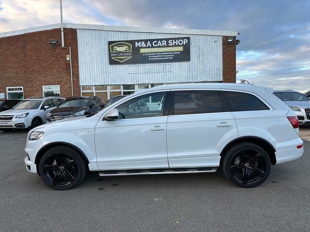 Audi Q7 3.0 Tdi V6 S Line Plus Tiptronic Quattro Euro 5 S White #2